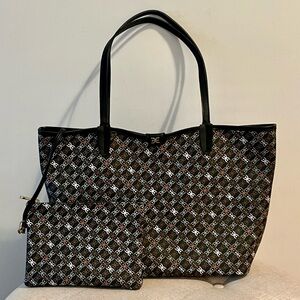 Sam Edelman Medium Harper Monogram Shopper Tote